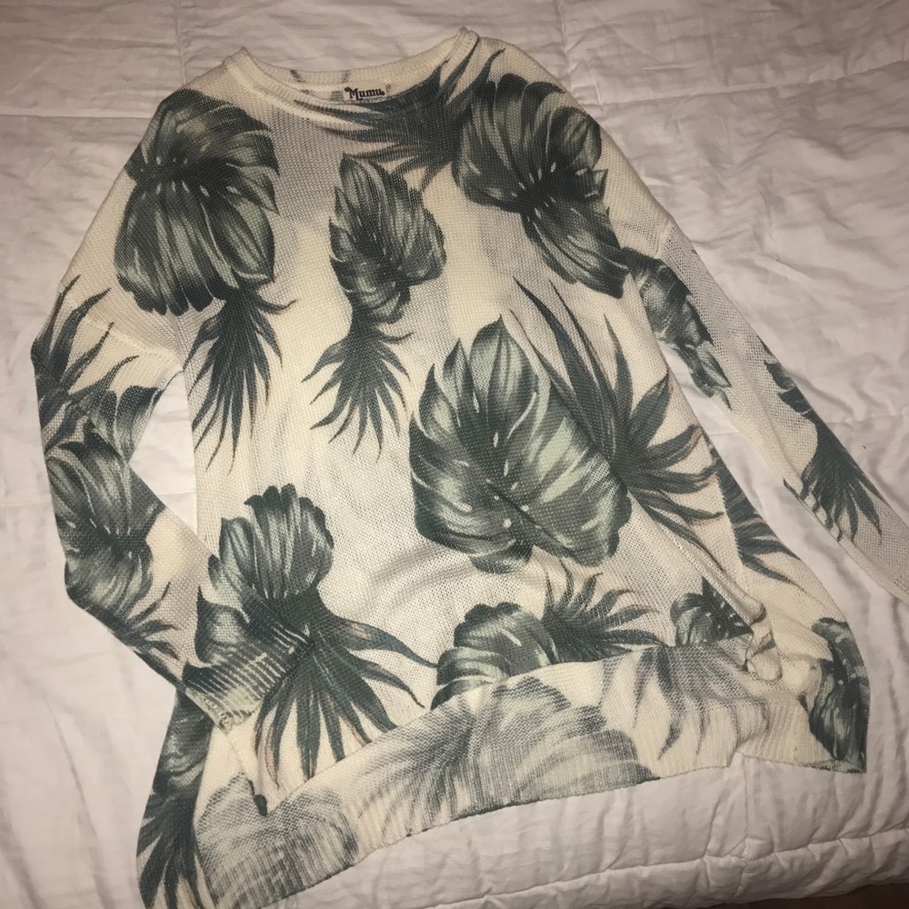 Show Me Your Mumu Mellow Palm Sweater
